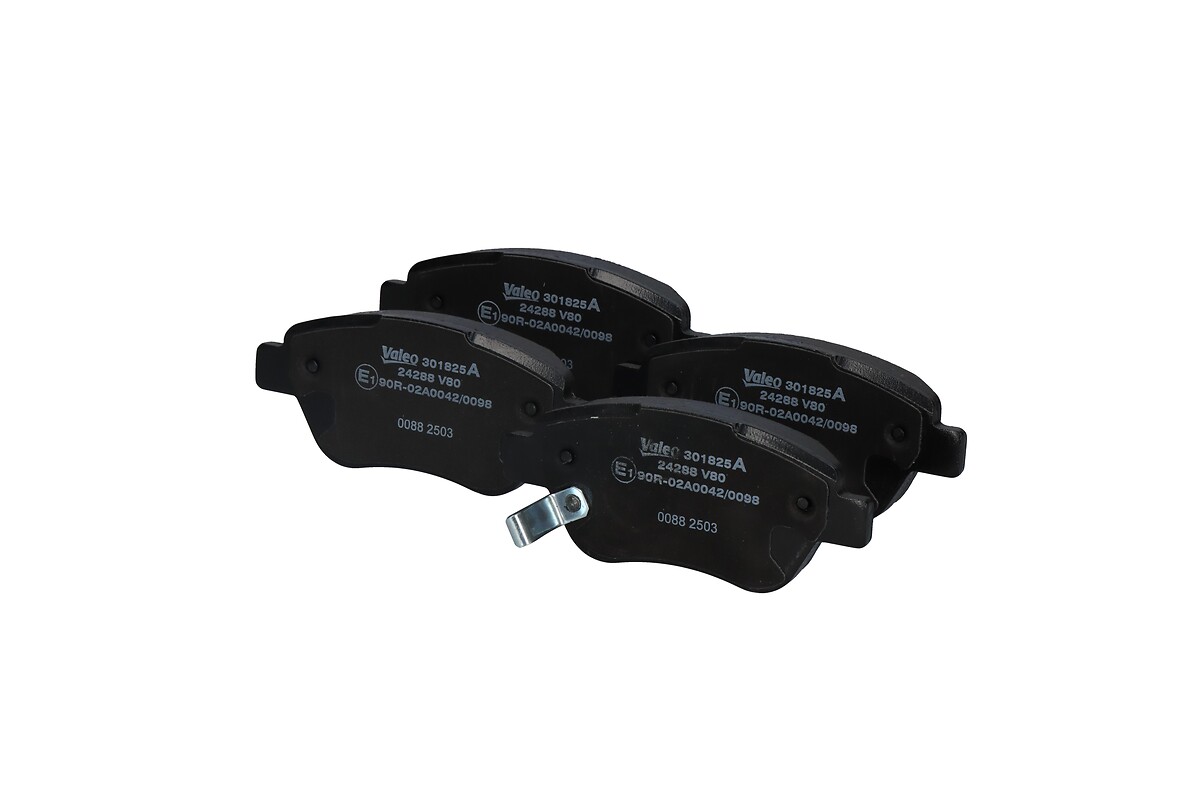 Jeu de 4 plaquettes de frein VALEO ref. 301825A